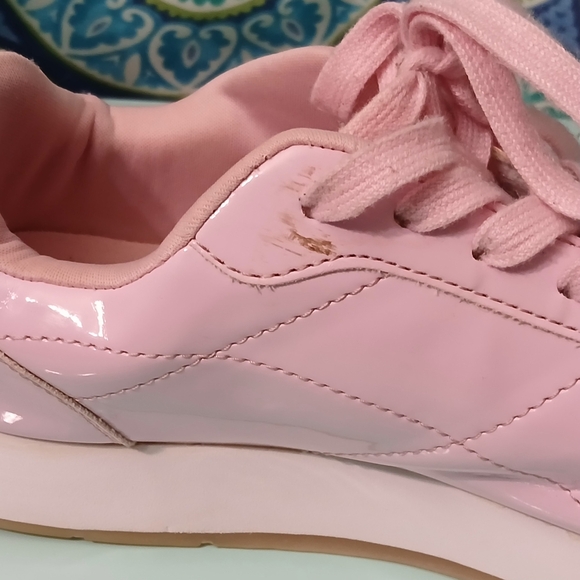 Vintage L.A. Gear Pink Sneakers Classic Low-Top Design - Picture 6 of 11